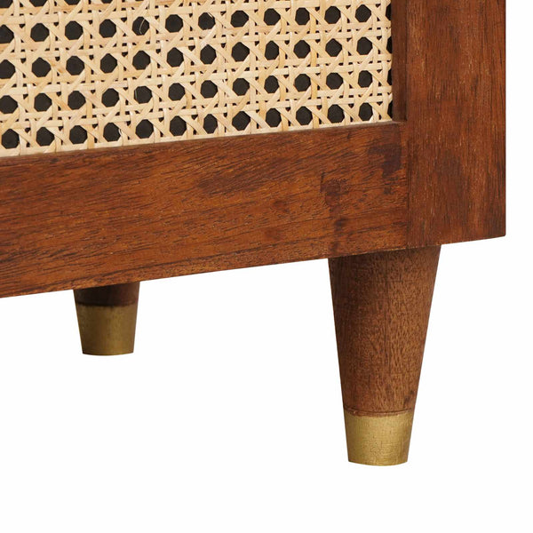 Sivupöytä Ruskea 40 x 33,5 x 75 cm Kiinteä mango puu