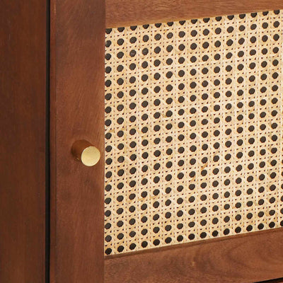 Korkea kaappi Ruskea 40 x 33.5 x 110 cm