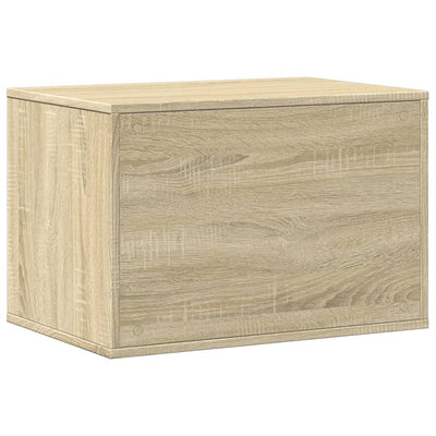 Kissanhiekkalaatikon kotelo musta 60x40x40 cm tekninen puu