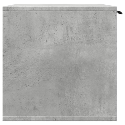 Kissanhiekkalaatikon kotelo harmaa 60x40x40 cm tekninen puu