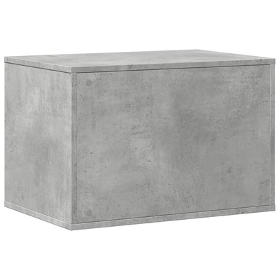 Kissanhiekkalaatikon kotelo harmaa 60x40x40 cm tekninen puu