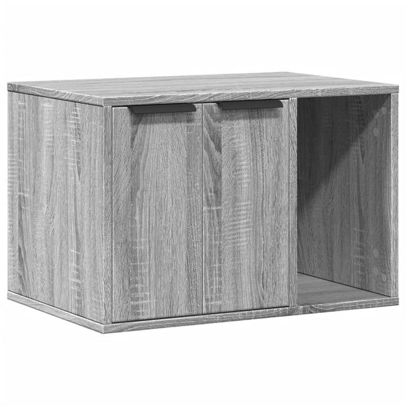 Kissanhiekkalaatikon kotelo sonoma Racz 60x40x40cm (puinen)