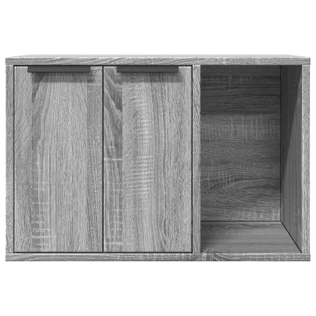 Kissanhiekkalaatikon kotelo sonoma Racz 60x40x40cm (puinen)