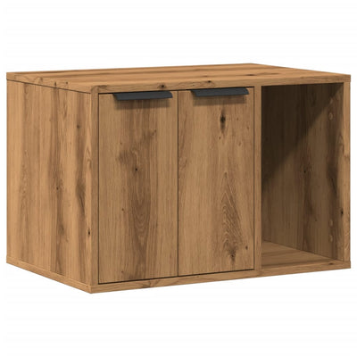 Kissanhiekkalaatikon kotelo tammi 60x40x40 cm tekninen puu