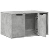 Harmaa kissanhiekkalaatikon kotelo Racz 80x50x45cm (puinen)