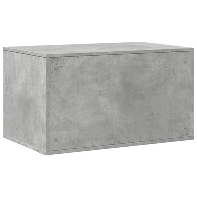 Kissanhiekkalaatikon kotelo harmaa 80x50x45 cm tekninen puu