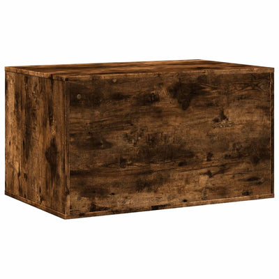 Kissanhiekkalaatikon kotelo savutammi 80x50x45 cm tekninen puu
