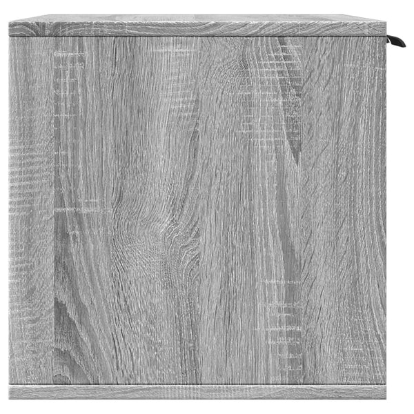 Kissanhiekkalaatikon kotelo Sonoma 80x50x45 cm tekninen puu