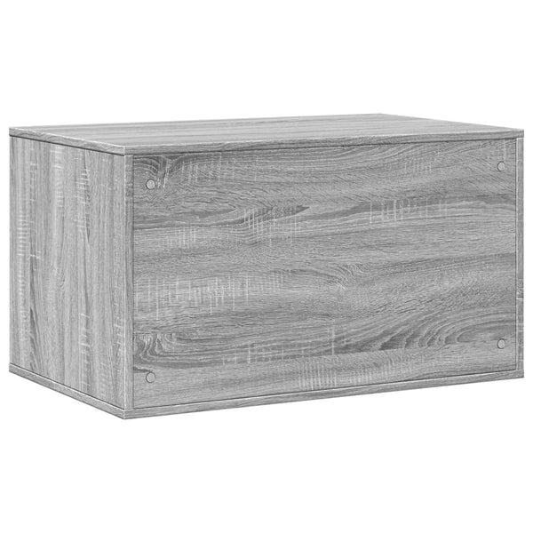 Kissanhiekkalaatikon kotelo Sonoma 80x50x45 cm tekninen puu