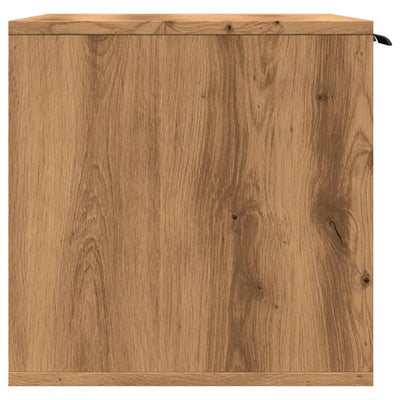 Kissanhiekkalaatikon kotelo tammi 80x50x45 cm tekninen puu