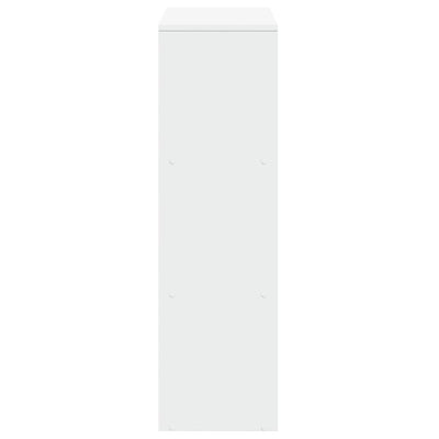 Huoneenjakaja 3 tasoa valkoinen 99x29x99 cm tekninen puu