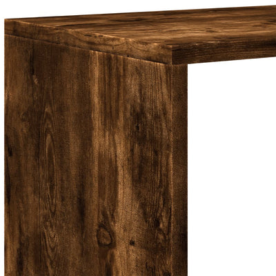 Huoneenjakaja 3 tasoa savutammi 99x29x99 cm tekninen puu