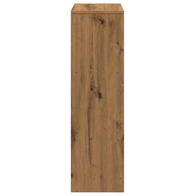 Huoneenjakaja 3 tasoa artesaani tammi 99x29x99 cm tekninen puu