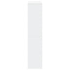 Valkoinen huoneenjakaja Leuntina 131,5x29x131,5cm (puinen)