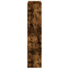 Huoneenjakaja 4 tasoa savutammi 131,5x29x131,5 cm tekninen puu
