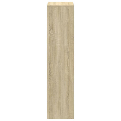 Sonoma-tammi huoneenjakaja Imelda 123x29x123cm (puinen)