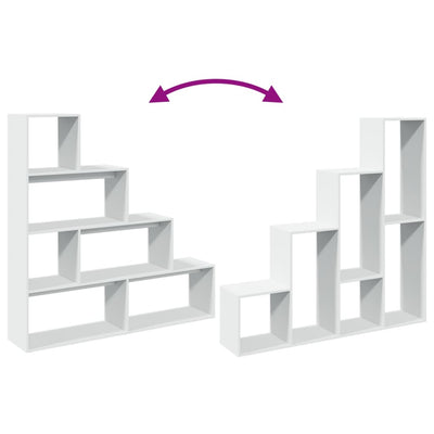 Valkoinen huoneenjakaja Imelda 143,5x29x143,5cm (puinen)