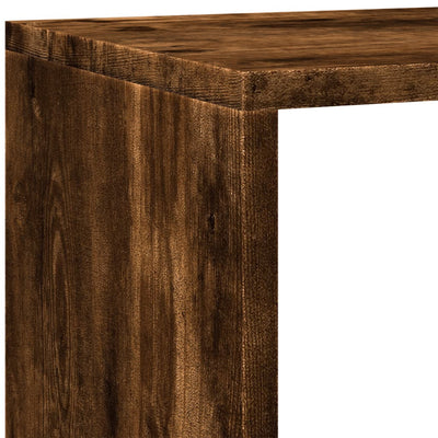 Savutammi huoneenjakaja Imelda 143,5x29x143,5cm (4 tasoa, puinen)