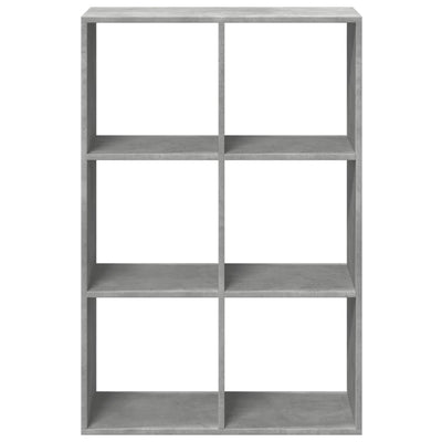 Huoneenjakaja/kirjahylly harmaa 69,5x29x103,5 cm tekninen puu