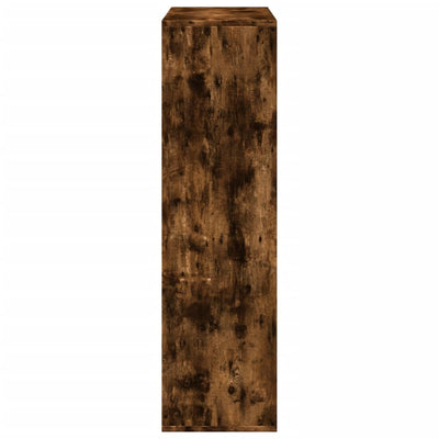 Huoneenjakaja/kirjahylly savutammi 69,5x29x103,5cm tekninen puu