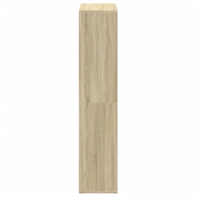 Huoneenjakaja/kirjahylly Sonoma 69,5x29x137,5 cm tekninen puu