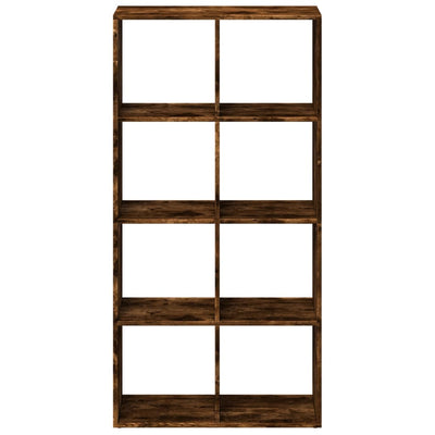 Huoneenjakaja/kirjahylly savutammi 69,5x29x137,5cm tekninen puu