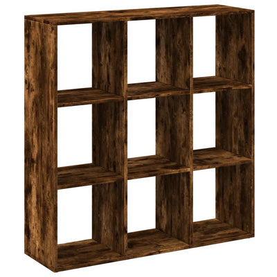 Huoneenjakaja/kirjahylly savutammi 102x29x103,5 cm tekninen puu