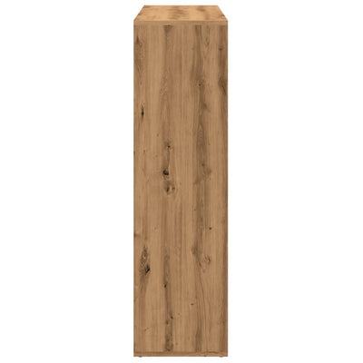 Huoneenjakaja/kirjahylly tammi 102x29x103,5 cm tekninen puu