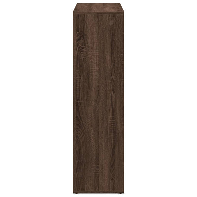 Huoneenjakaja/kirjahylly tammi 102x29x103,5 cm tekninen puu