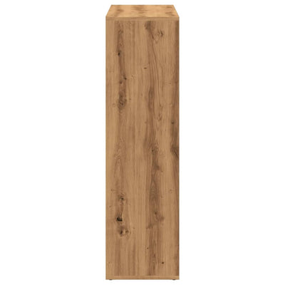 Huoneenjakaja/kirjahylly tammi 102x29x103,5 cm tekninen puu