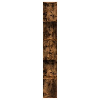 Huoneenjakaja 5 tasoa savutammi 70x24x161 cm tekninen puu