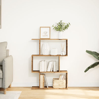 Huoneenjakaja Gogirnoiu 70x24x97cm (3 tasoa vanha puu puinen)