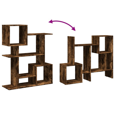 Savutammi huoneenjakaja/kirjahylly Adelhaida 92x29x112cm (puinen)