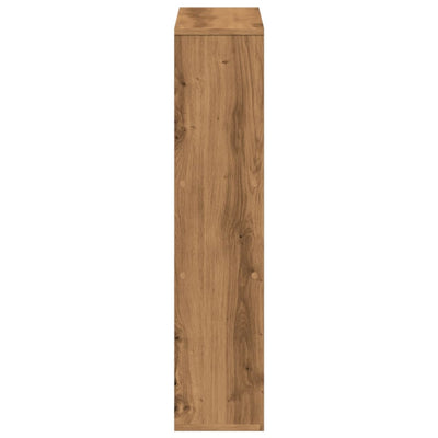 Kirjahylly artesaani tammi 63x20x90 cm tekninen puu