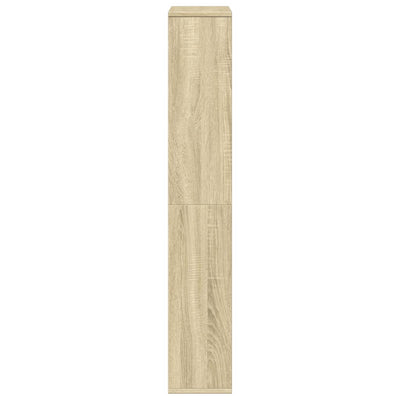 Kirjahylly Sonoma-tammi 60x20x120 cm tekninen puu