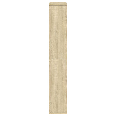 Kirjahylly Sonoma-tammi 72x20x120 cm tekninen puu