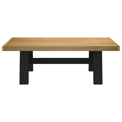 sohvapöytä NOAIN Amuotoiset jalat 120x60x40cm massiivipuu mänty
