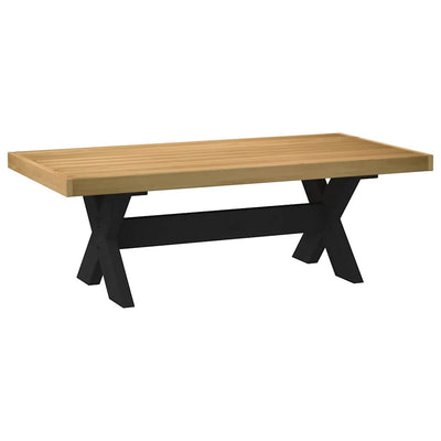 sohvapöytä NOAIN X-muotoiset jalat 120x60x40 cm