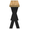 konsolipöytä NOAIN X-muotoiset jalat 120x30x75 cm