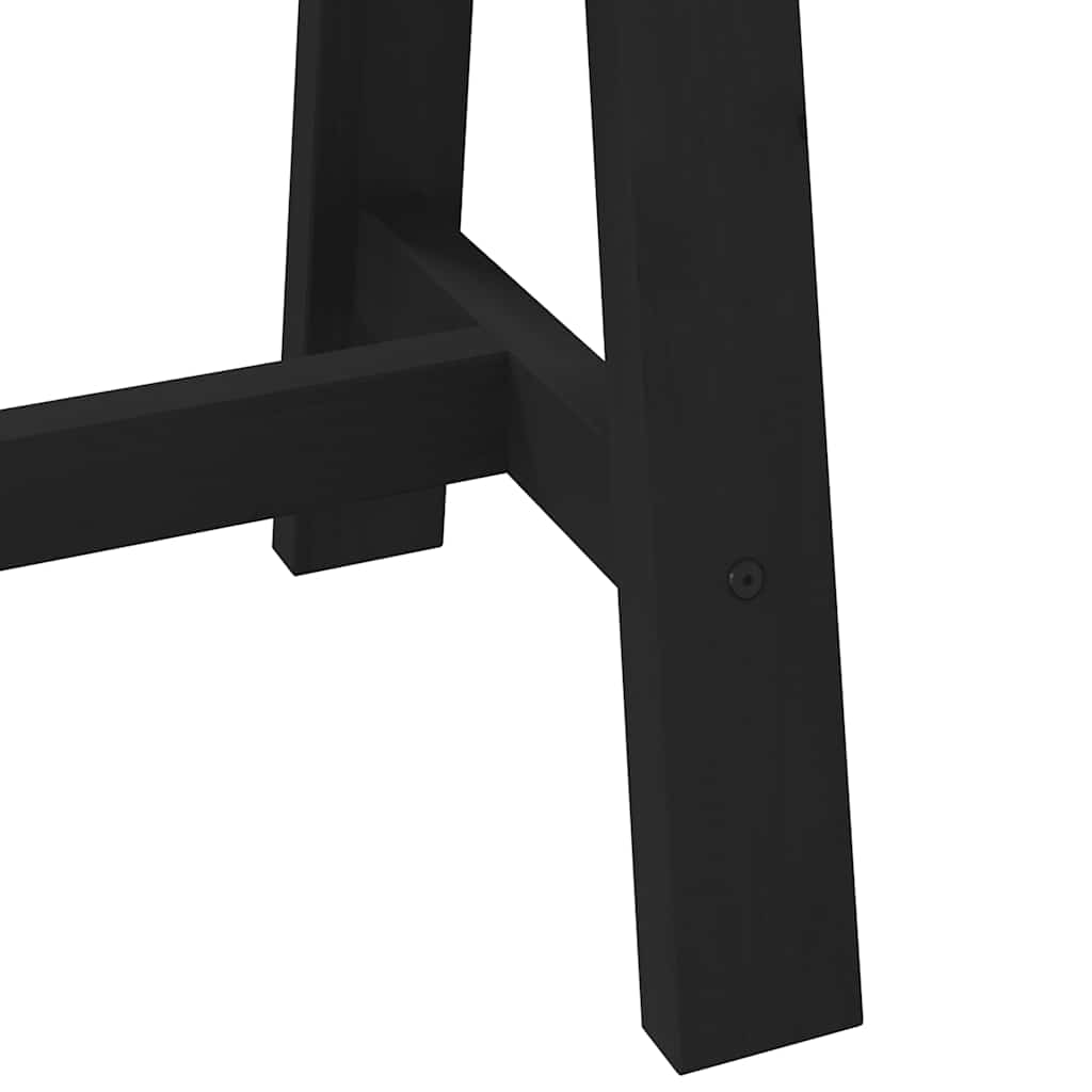 Työpöytä noain a-muotoiset jalat Edu 120x50x75cm (massiivipuu mänty)