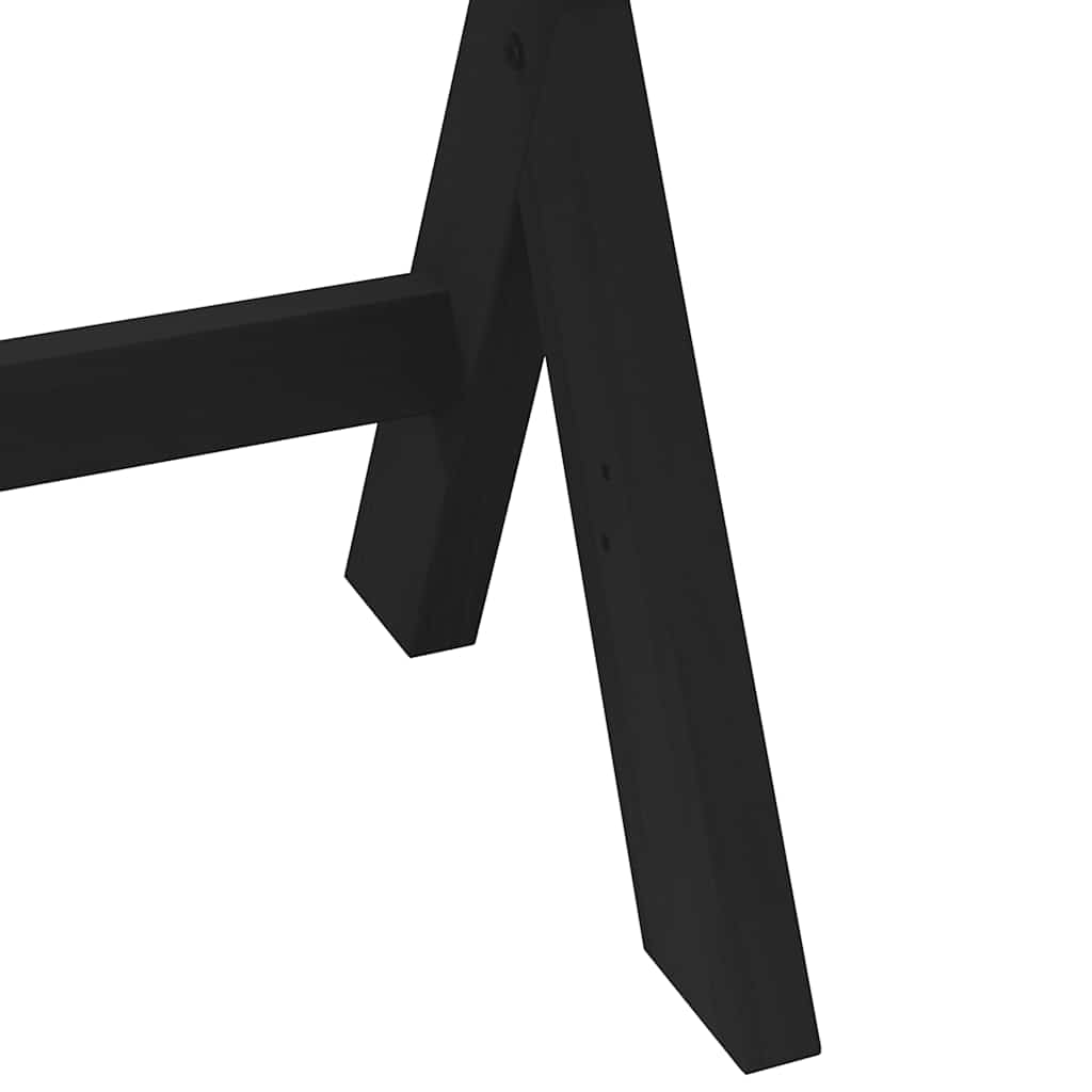 Työpöytä noain x-muotoiset jalat Edu 120x50x75cm (massiivipuu mänty)