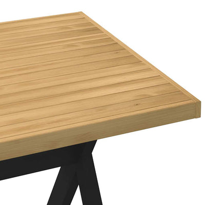 ruokapöytä NOAIN X-muotoiset jalat 160x90x75 cm