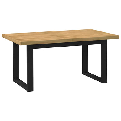 ruokapöytä NOAIN U-muotoiset jalat 160x90x75 cm