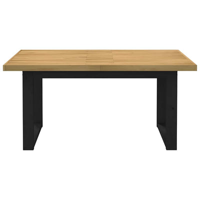 ruokapöytä NOAIN U-muotoiset jalat 160x90x75 cm