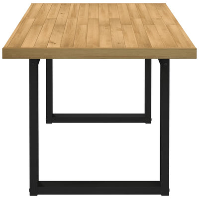 ruokapöytä NOAIN U-muotoiset jalat 160x90x75 cm