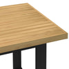 ruokapöytä NOAIN U-muotoiset jalat 160x90x75 cm