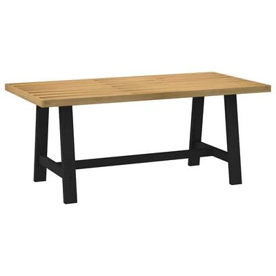 ruokapöytä NOAIN A-muotoiset jalat 180x90x75 cm