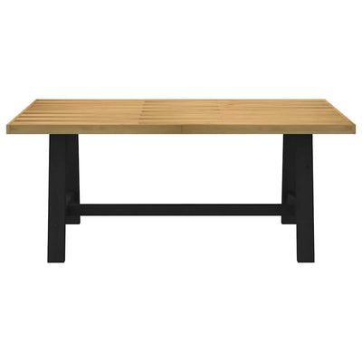 ruokapöytä NOAIN A-muotoiset jalat 180x90x75 cm