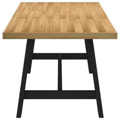 ruokapöytä NOAIN A-muotoiset jalat 180x90x75 cm
