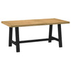 ruokapöytä NOAIN A-muotoiset jalat 180x90x75 cm